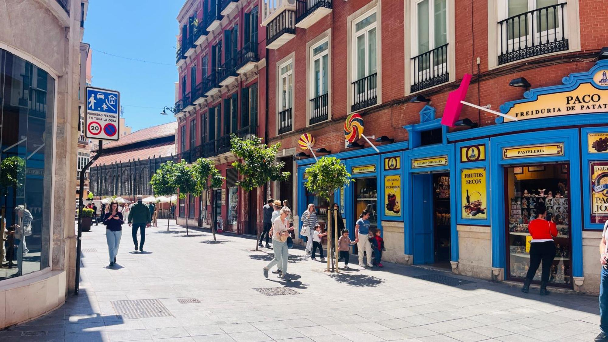 Homely Malaga Atarazanas Bagian luar foto